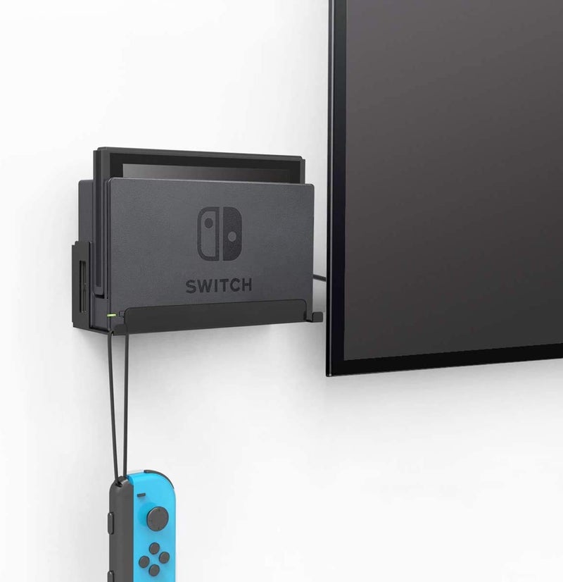 Monzlteck Wall Mount for Switch1/OLED, Near Or Behind TV,Save Spaceï¼ŒQuick Heat Dissipation, Easy to Install,Not Fit for Switch2 - Image 4